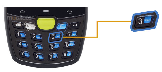 alphanumeric keyboard for mobipad MPS8W